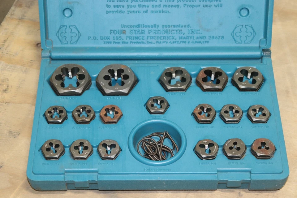 FOUR STAR PRODUCTS Thread Die Repair Kit SAE MODEL S1991M - Image 2 of 2