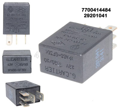 7700414484 реле renault