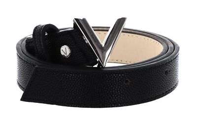 VALENTINO Divina Belt M Gürtel Nero / Argento