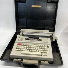 Vintage Olivetti Model #660C Typewriter with Case  For Parts NOT WORKING thumbnail