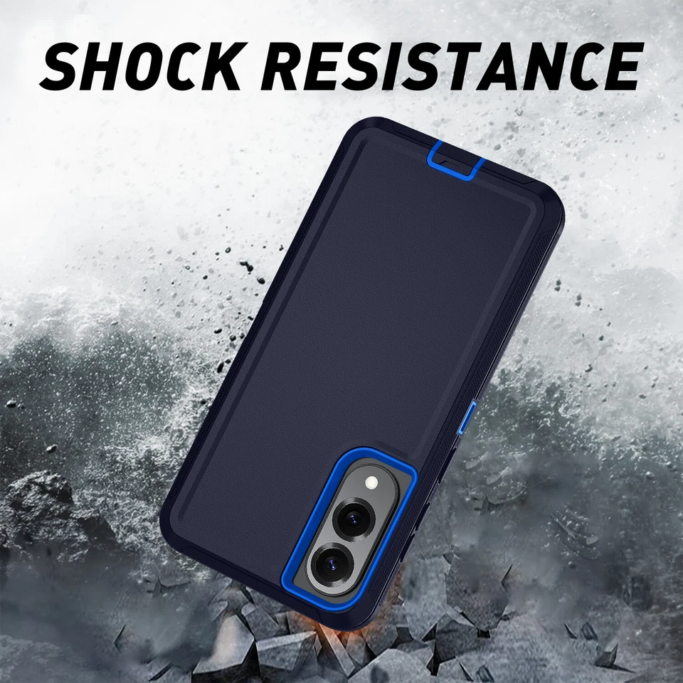 For Samsung Galaxy S25 Edge Case Heavy Duty High Impact Rugged 3Layer Hard Cover - Image 2 of 4
