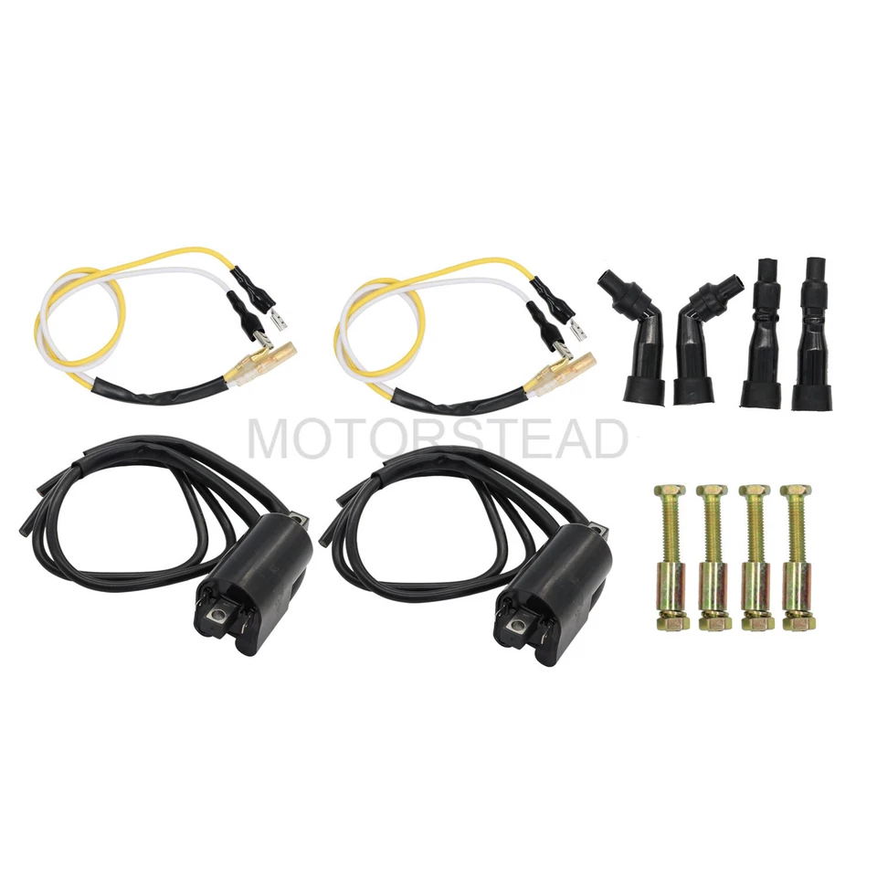 Ignition Coils W Cap For Suzuki GS550 GS650 GS700 GS750 GS850 GS1000 GS1100 1150 - Изображение 2 из 4