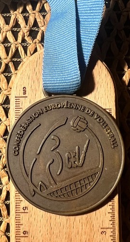 European Champions in volleyball 4th place medal in Zurich Switzerland sport - Picture 4 of 7