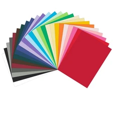 50 Sheets Colored Paper 8.5 x 11 Assorted, Colored Cardstock 25 Colors 65lb M...