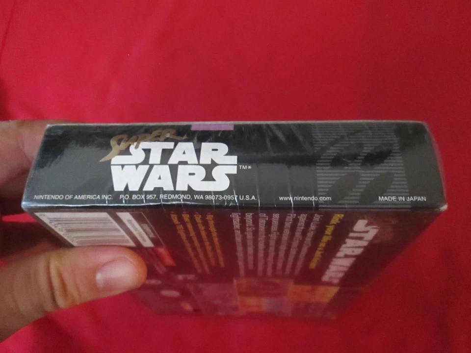 Nintendo Super Star Wars SNES 1996 CIB Brand New Sealed - Image 3 of 4