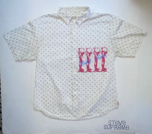 Supreme x Butthole Surfers manches courtes boutonné taille L