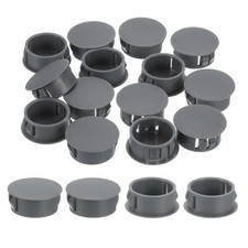 18Pcs 22mm 7/8" Flush Type Panel Round Snap in Fastener, Gray