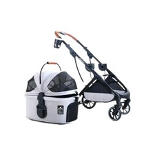 Poussette pliable 2 en 1 pour animaux de compagnie