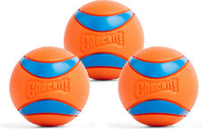 Lot of 3 - Chuckit Ultra Ball Dog Toy Size Large - for Dogs 60-100 Lbs, Durable