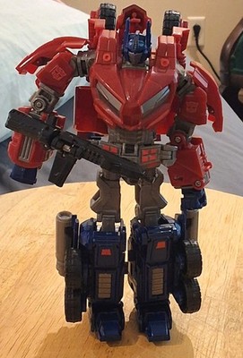 Transformers United Optimus Prime Cybertron Mode Autobot Figure Toy 2009 Tomy