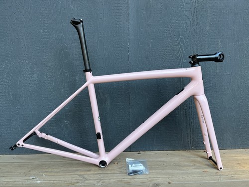 Specialized Aethos Carbon Frameset 54cm Blush Pink Road Bike Frame