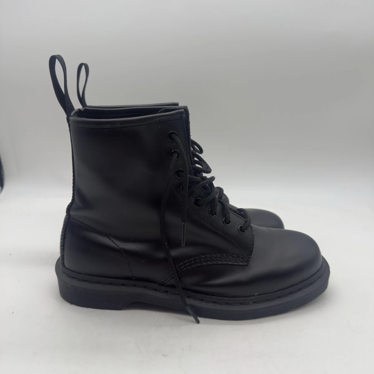 NWOB Mens 10 Doc Martens Ankle Boots in Black MM6 x Dr. Martens 1490 10-eye boots for Men - Black in USA  main image 3