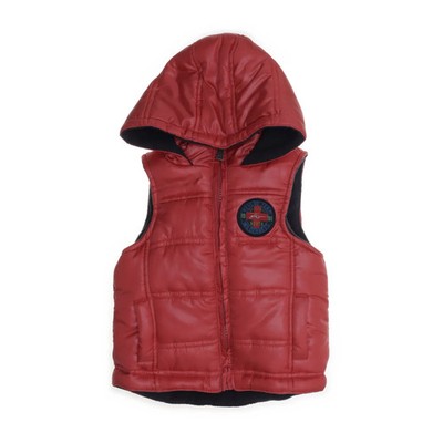Pumpkin Patch, Outdoor Weste, Unisex (Kinder), Größe: 72, Rot/Schwarz #VN6