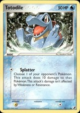 Totodile - EX Unseen Forces - 78/115 - Common on eBay