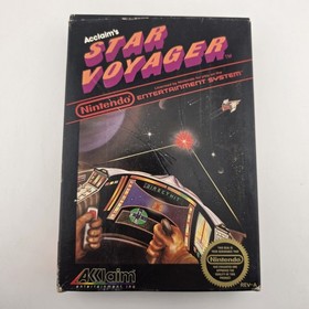Star Voyager - Box Only - Nintendo Nes - Authentic (No Game)