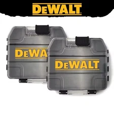 DEWALT TSTAK Tool Accessories Storage Box Set Small 2 Pack Portable Work Holder