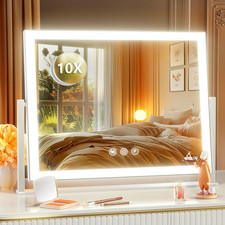 Lighted Makeup Mirror, 17.X13 Hollywood Vanit...