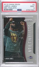 2019-20 Panini Prizm NBA Finalists LeBron James #3 PSA 9 MINT 0q5