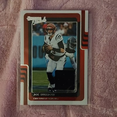 Panini 2023 Donruss Football Donruss Threads Joe Burrow Bengals #DTH-JBW