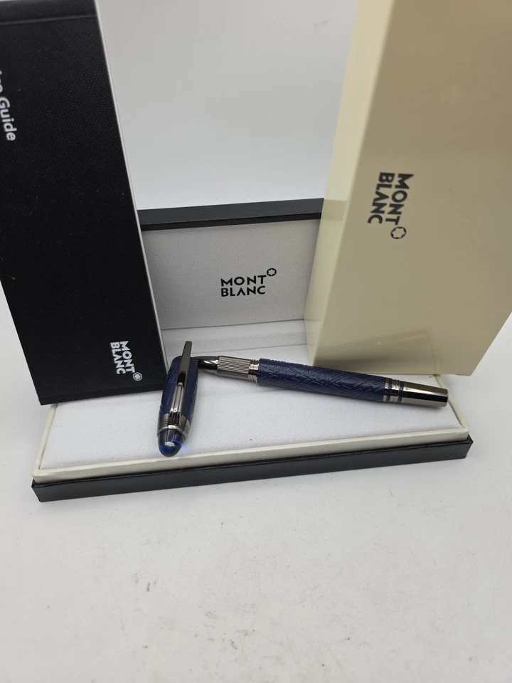Montblanc Starwalker Montblanc Starwalker Rollerball Pen Space Blue Doue Black - Image 3 of 3