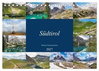 SüDtirol (Tischkalender 2027 DIN A5 Quer), Calvendo Monatskalender Kalender 2027