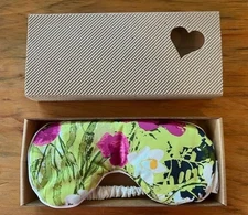 Tonic Floral Satin Eye Mask Sleep Mask in Box New