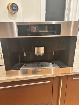 miele coffee machine built in