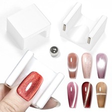 JODSONE 5D Automatic Cat Eye Magnet for Nails, U-Shaped Strong Nail Art...