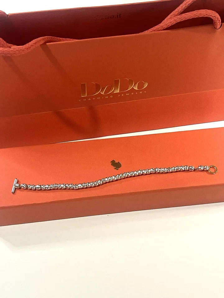 DoDo braccialetto granelli argento nuovo - Immagine 3 di 4