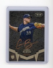 2019 Topps Tier One CORBIN BURNES RC Break Out Bronze Ink Auto #d 11/25