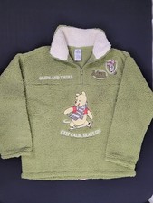 Winne the Pooh Women's Disney Character Winter Sherpa Pullover