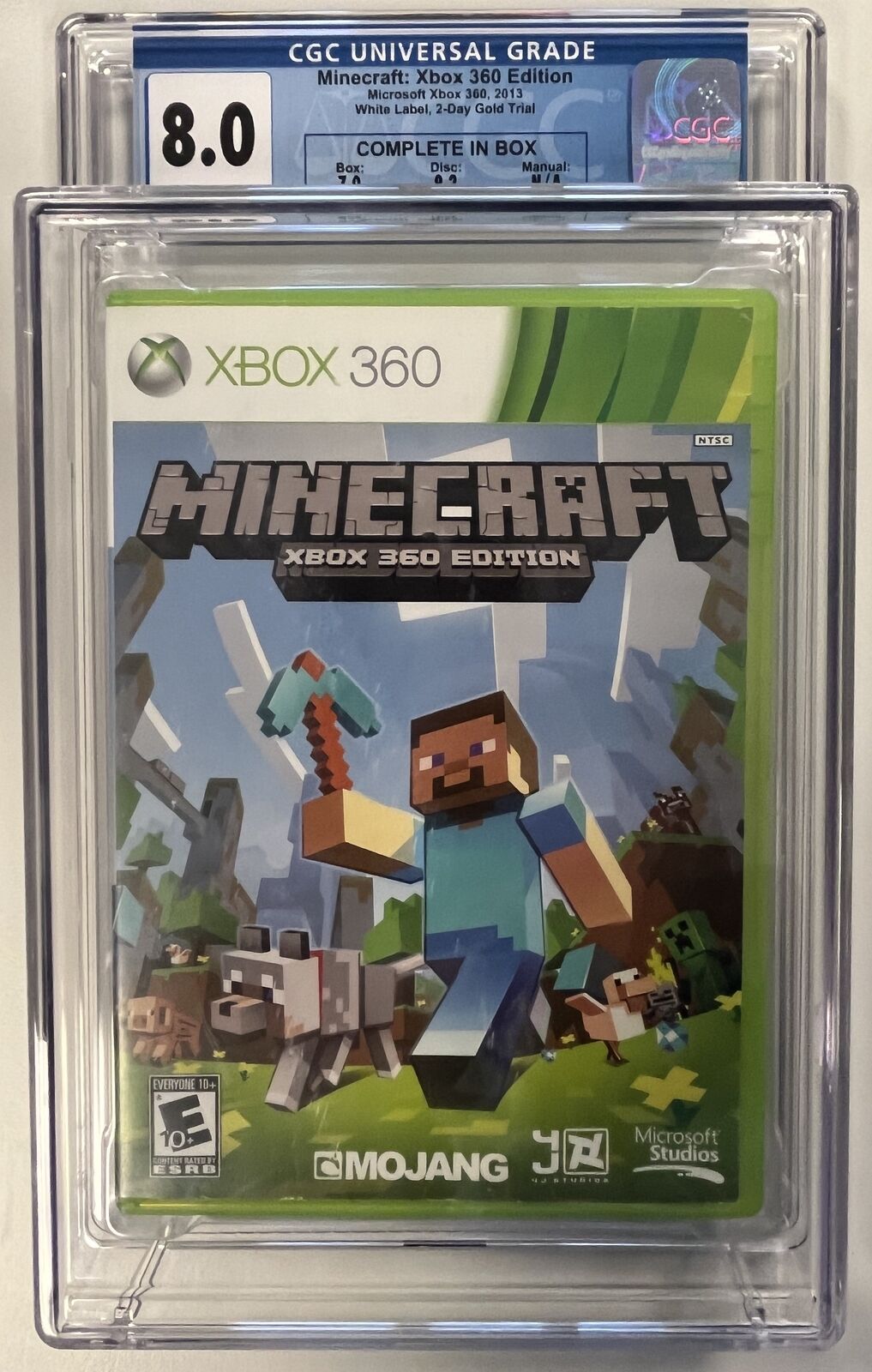 Minecraft Xbox 360 Video Game, Tested, Disc Only, Mojang Kids Game Ships  Fast 885370606508