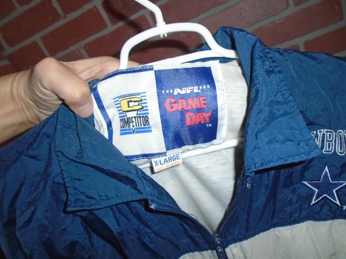Dallas Cowboys Vintage 1990s NFL GAMEDAY WINDBREAKER JACKE GR XL - Bild 3 von 6