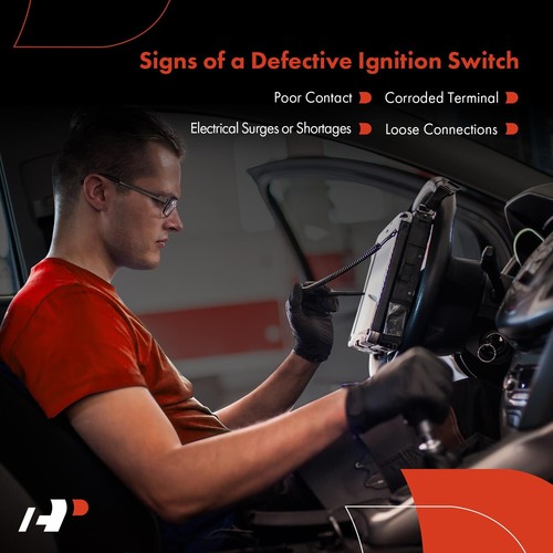 A-Premium Ignition Starter Switch for VW Golf JettaTiguan Beetle Eos GTI Audi A3 - Picture 6 of 9