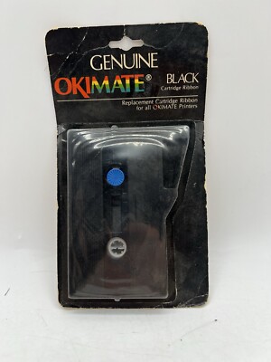 Genuine Okidata Black Replacement Cartridge Ribbon For All Okimate Printers