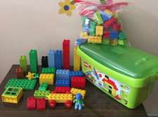 Lego Duplo 5506 Complete Set 71 Pieces with Original Box + 50 extra pieces