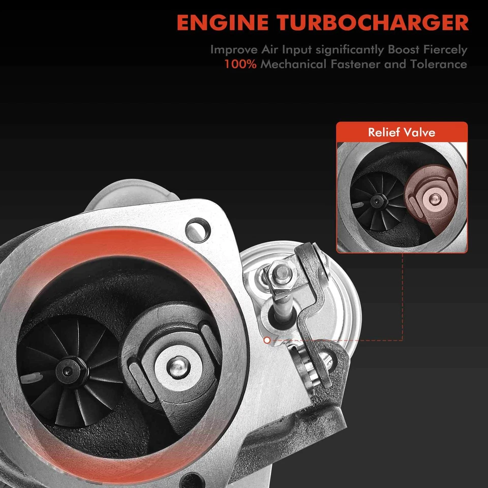 Turbocompresor para Mini R56 R57 R58 Cooper 2007-2015 CDTS EP6 53039700118 Foto 4 de 4