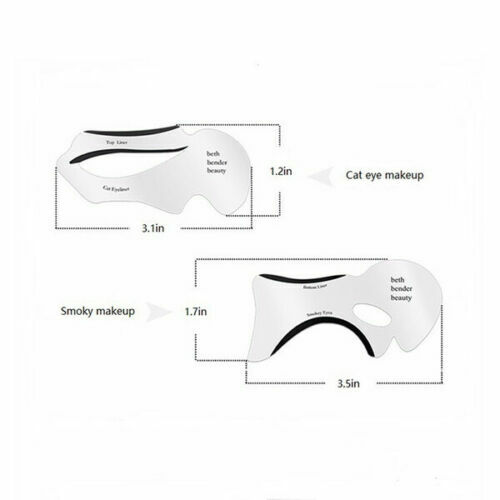 Printable Cat Eye Makeup Stencil | Saubhaya Makeup