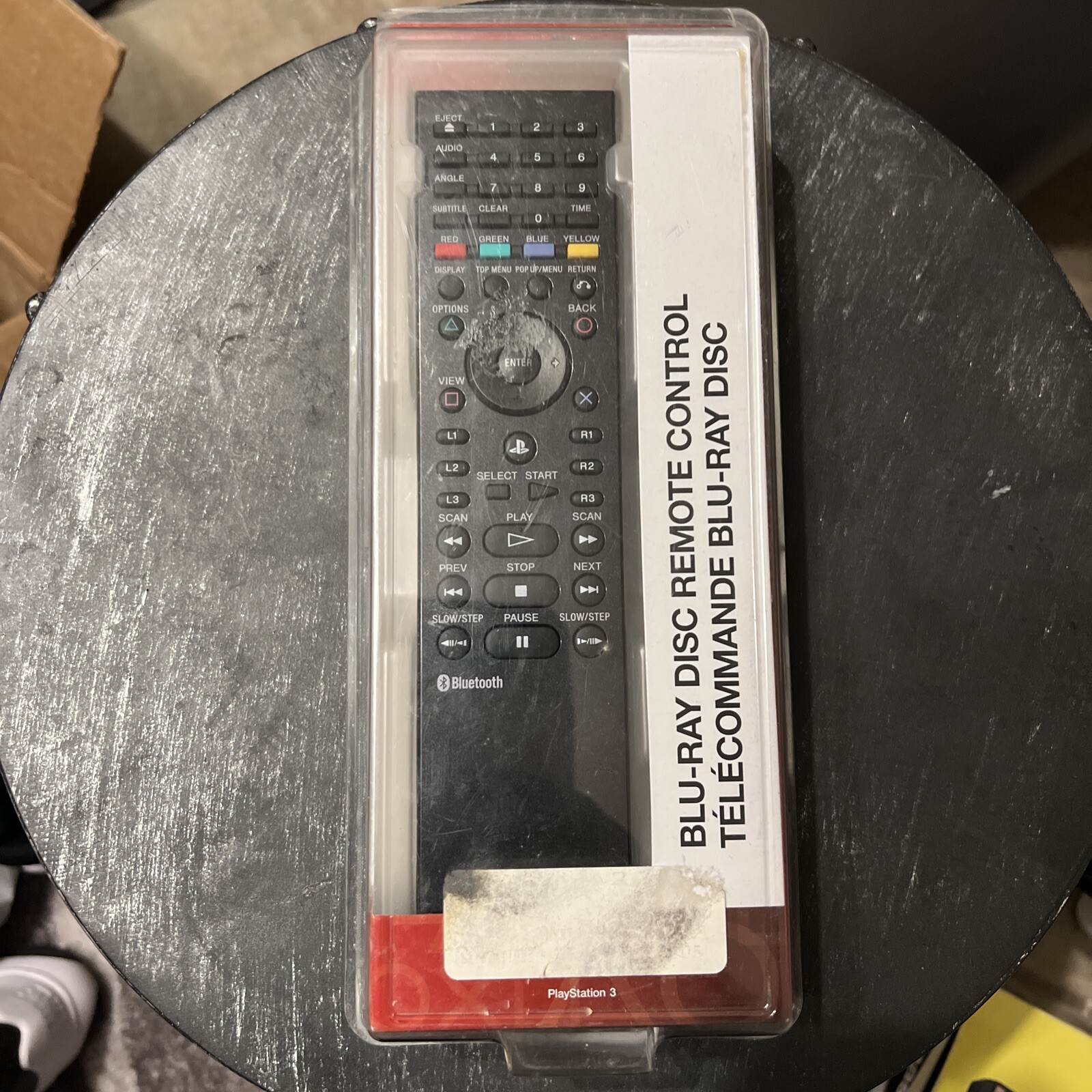 Sony Playstation 3 Media Blu Ray Disc Remote Control Bluetooth PS3 New