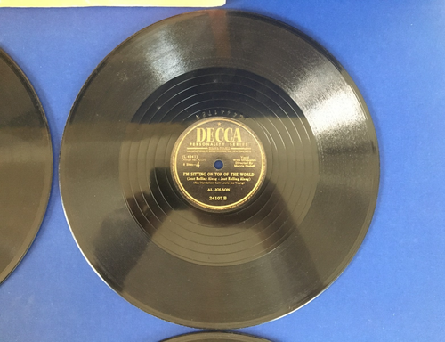 1947 ❅DECCA❅ Rare 10" 78-RPM 4-Record LP ~AL JOLSON Souvenir Album~ VG ☆SONOMA☆ - Picture 19 of 22