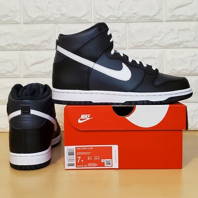 Nike Dunk High GS Size 7Y / Womens Size 8.5 Anthracite White Black DH9751-001
