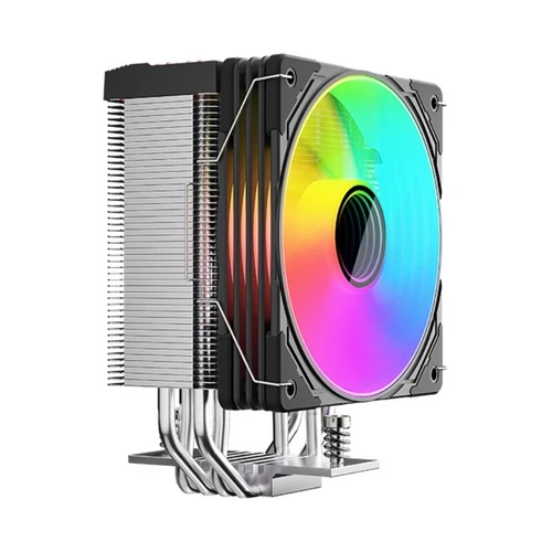 CPU Air Cooling 4 Copper Heat Pipes 120mm Fan ARGB Lighting For 115X/1700/1200
