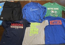 Boys Under armour Nike lot M