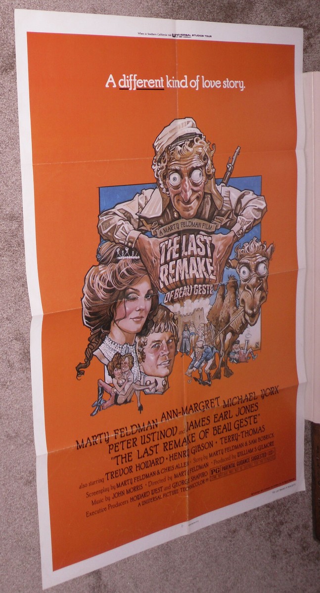 The Last Remake of Beau Geste レトロ　映画ポスター Amazon.com: The Last Remake of Beau Geste : Michael York