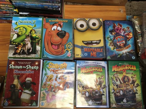 JobLot 10x Kids DVDs Movies Bundle Childrens Mixed Family Films Charity Sale - Picture 3 of 16