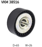 Skf Vkm 38516 UMLENK-/FÜHRUNGSROLLE, Keilrippenriemen Links Links Unten Mitte Re