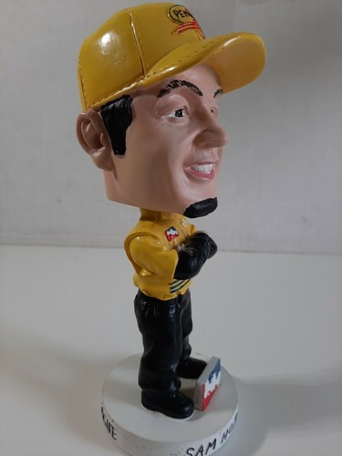 Vintage Indy Racing League (IRL) Sam Hornish Jr. Pennzoil Chevy 7" Bobble Head - Picture 3 of 9
