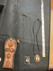 Very Cool Group o Tribal Leather/ Cowry Shell Necklaces From Film Collection — photo 5
