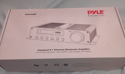 Pyle PFA540BT 5-Channel Bluetooth/FM Amplifier Receiver 