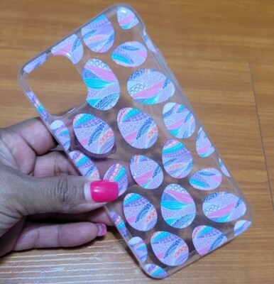 NWOB LMNT iPhone 11 PRO MAX CLEAR Easter Egg PRINT Phone Case 